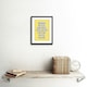 image 2 of No Remedy Love More Quote Bold Modern 9x7" Black Framed Wall Art Print