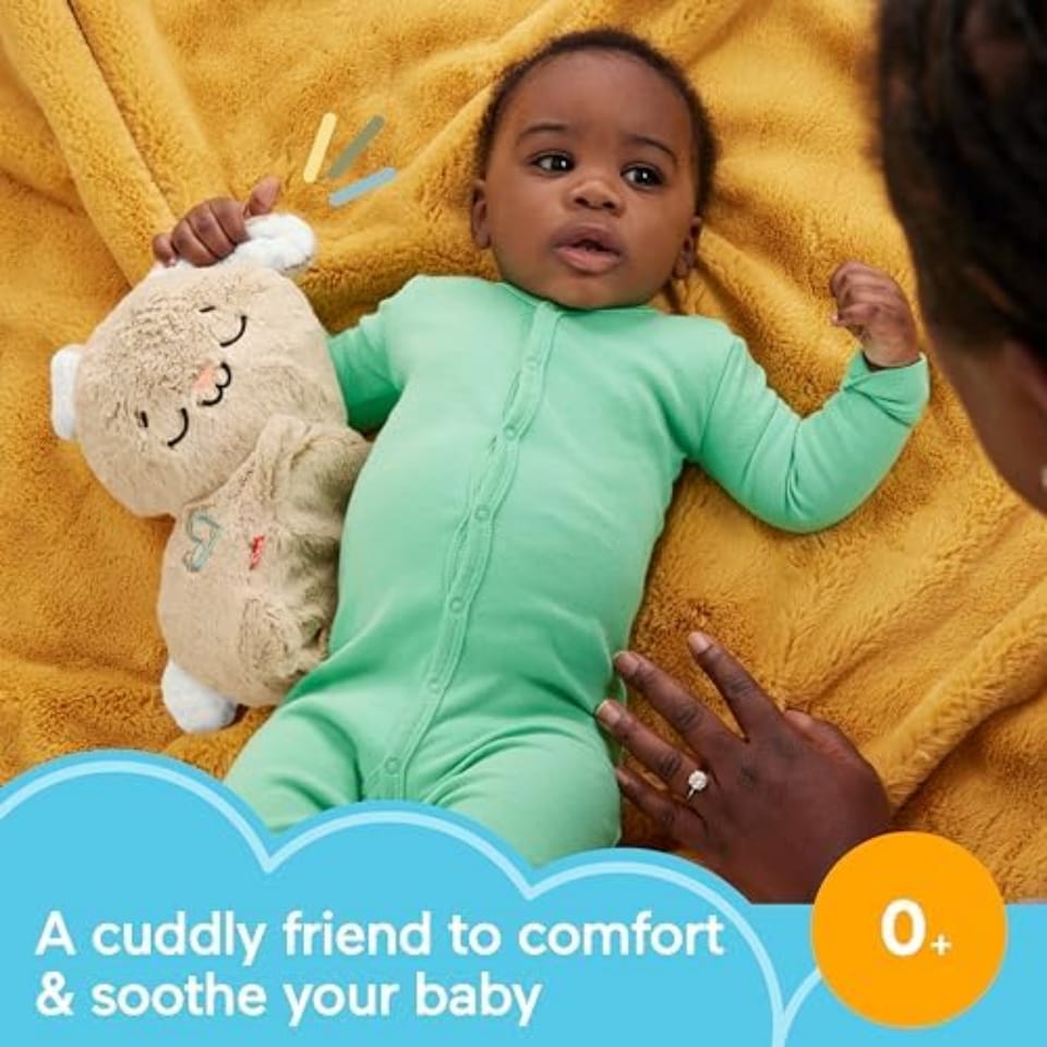 image 1 of Fisher Price Soothe And Settle Bunny Plush Sound Machine