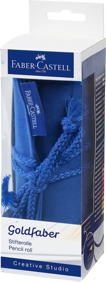 image 1 of Faber-Castell Creative Studio Goldfaber Colour Pencil, Multicoloured, Pencil Roll