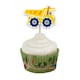 image 5 of Transport with Animals Cupcake Food Pick Toppers - Pack of 12
