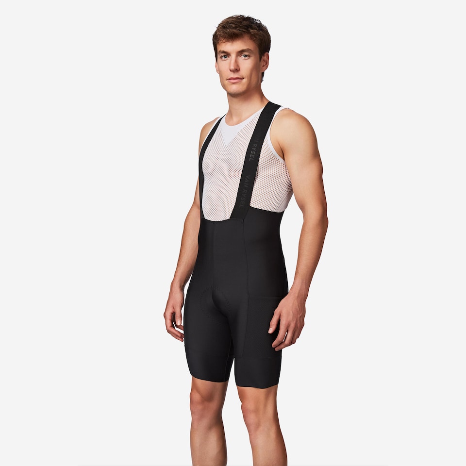 image 1 of Decathlon Men's endurance road cycling shorts, EDR black
