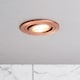 image 2 of BHS Fion Circular IP65 Tiltable Downlight | Copper | Brushed Copper | 1