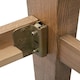 image 3 of 6ft Super King Real oak,Solid,strong,wood bed frame.Low foot end wooden bedstead