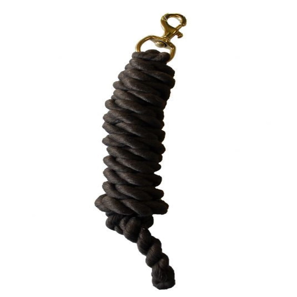 image 1 of Rhinegold Plain Rope Black | Size: One Size
Colour: Black