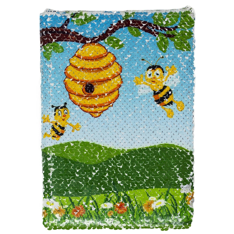 Sequin Notebook - Bee LP43295
