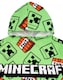 image 2 of Minecraft Kids Towel Poncho | Green Bath Towel For Boys & Girls | Creeper TNT Explosive Swimwear | Hooded Graphic Beach Cover Up | Cosy Swim Accessory Gift for Children