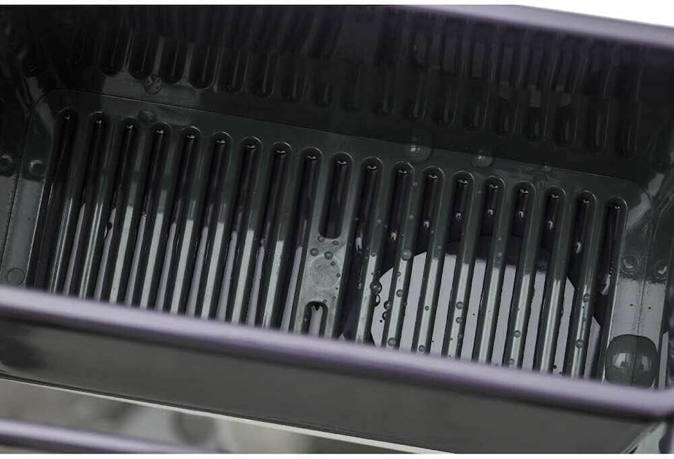 image 1 of CALITEK Sink Caddy Washing Up Organiser with Removable Drip Tray Purple