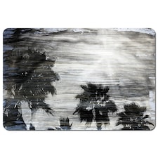 silver and black palm (Placemat)