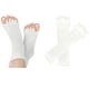 image 1 of Pair of Foot Alignment Socks Designed to Relieve Foot Pain, White