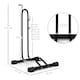 image 5 of SPORTNOW Vertical and Horizontal Bike Rack, Black