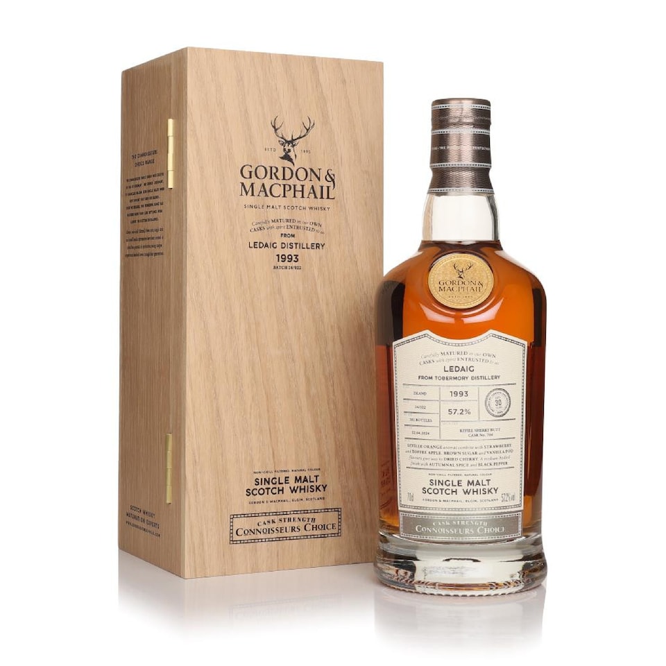 image 1 of Ledaig - Connoisseurs Choice Single Cask No. 706 1993 30 year old Whisky | Multi | Seville oranges, strawberries, toffee apple, brown sugar, vanilla pods, dried cherries, autumn spices, black pepper | 1