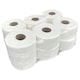image 1 of Pack Of 24 Highly Absorbent White Embossed 2ply Centre Feed Paper Rolls