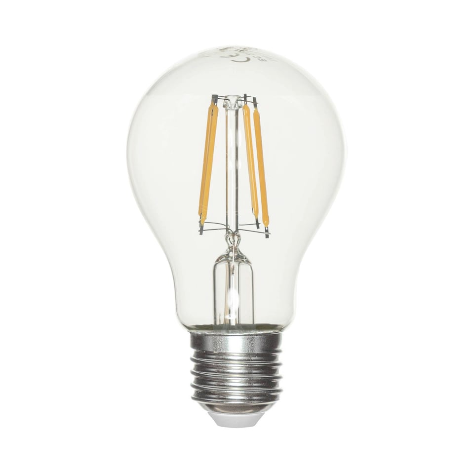 image 1 of BHS 2 Pack of 6 Watt LED Vintage Style ES E27 Classic Light Bulb | Clear | Warm White | 2