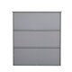 image 6 of Grey Wall Mounted Shelves Painted 3 Book Shelves Ideal for Kids Bedroom Kitchen | Grey