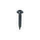 image 1 of Timco - Blackjax Woodscrews - PZ - Round - Black Organic (Size 10 x 1 - 200 Pieces)