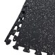 image 1 of 14mm Interlocking Rubber Topped EVA Foam Floor Mats - 62cm x 62cm Black | Pack of 12
