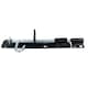 image 2 of 6" (150mm) Brenton Slip Bolt Padbolt Slide Latch Lock Catch Sheds Gates Black