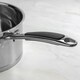 image 6 of ProChef 16cm Stainless Steel Saucepan with Glass Lid Induction & Oven Safe Silver