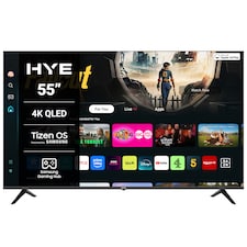 HYE 55" Inch 4K QLED Tizen OS WiFi Frameless Smart TV - 55QLEDS2008