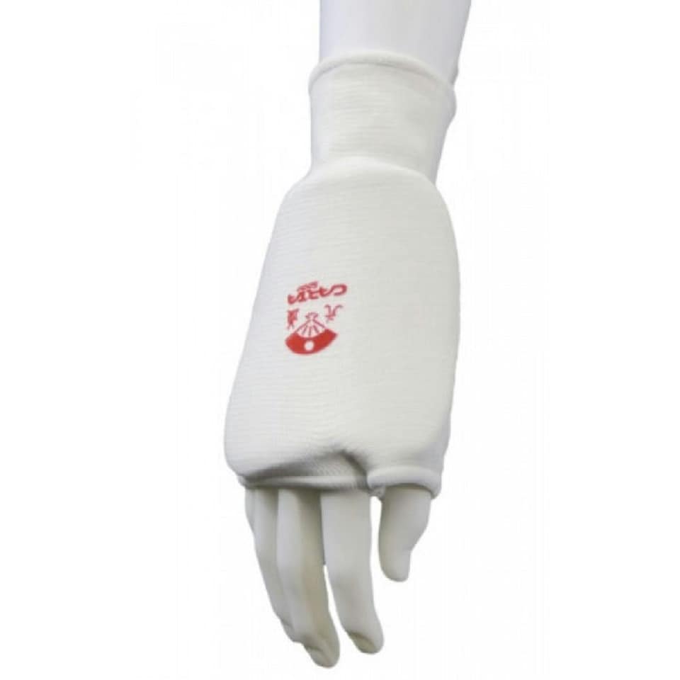 Carta Sport Unisex Adult Karate Fist Protectors - White/Red - One Size