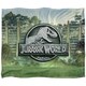 image 1 of Jurassic World Fence Blanket - White - One Size