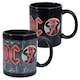 image 1 of AC/DC Heat Changing Mug - Black/Red - One Size