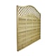 image 2 of Snowdon Timber Omega Lattice Top Fence Panel 3 Pack (H) 1.8m (W) 1.8m