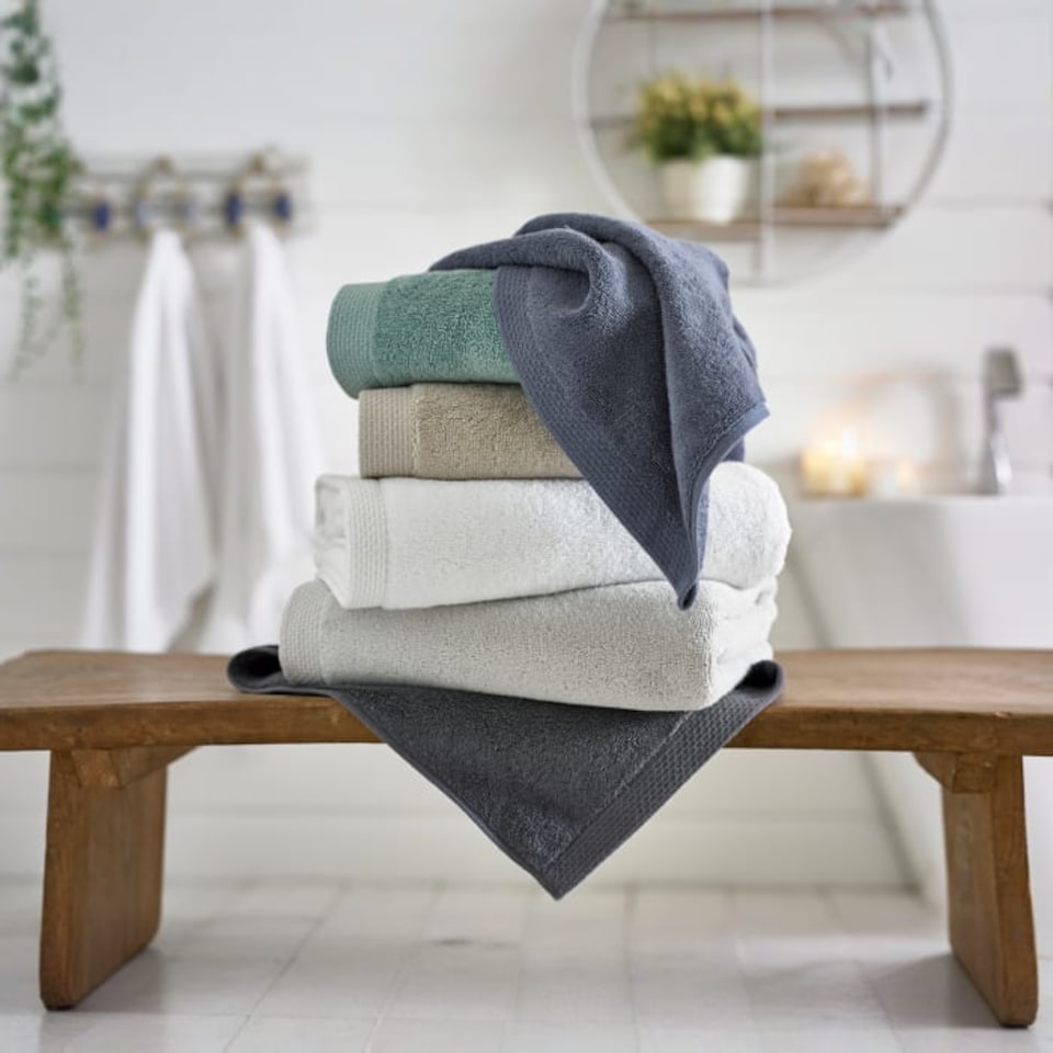 image 1 of Egyptian Cotton Spa Quality Absorbent Soft & Premium Comfort Bathroom Towels | Green | Green