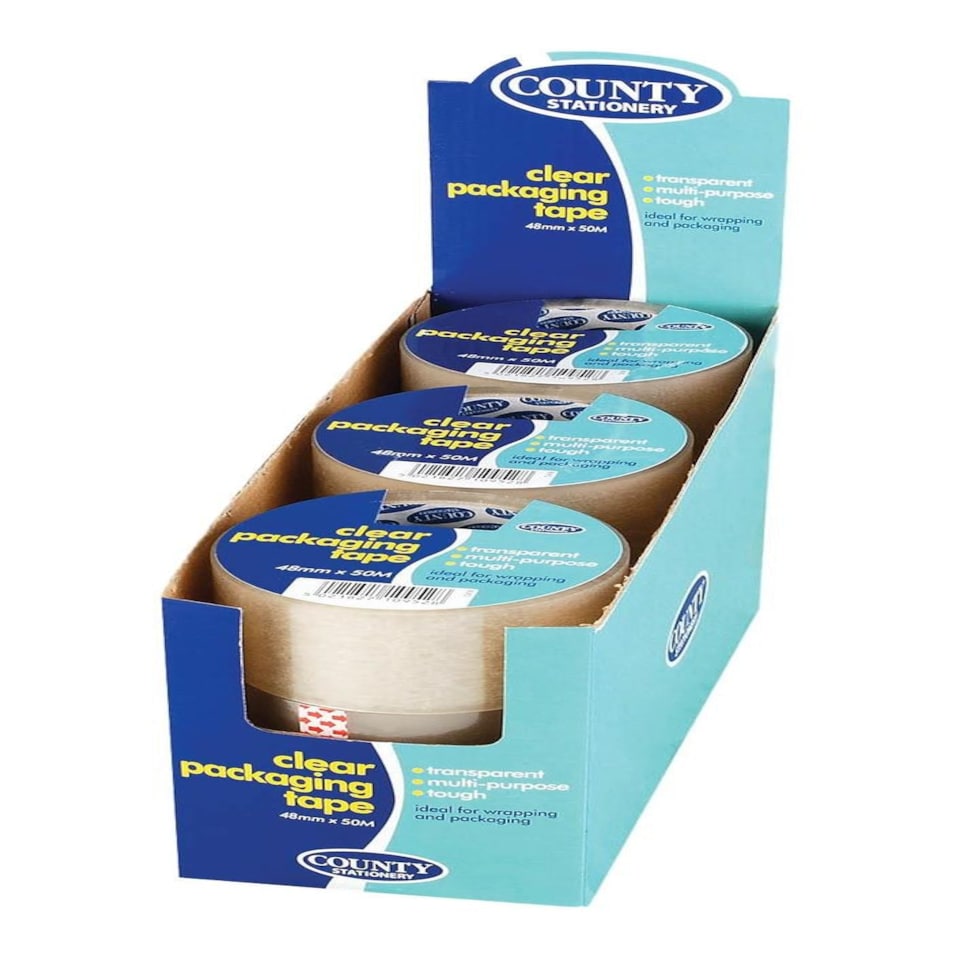 image 1 of Single Clear Packing Tape 48mm x 50M