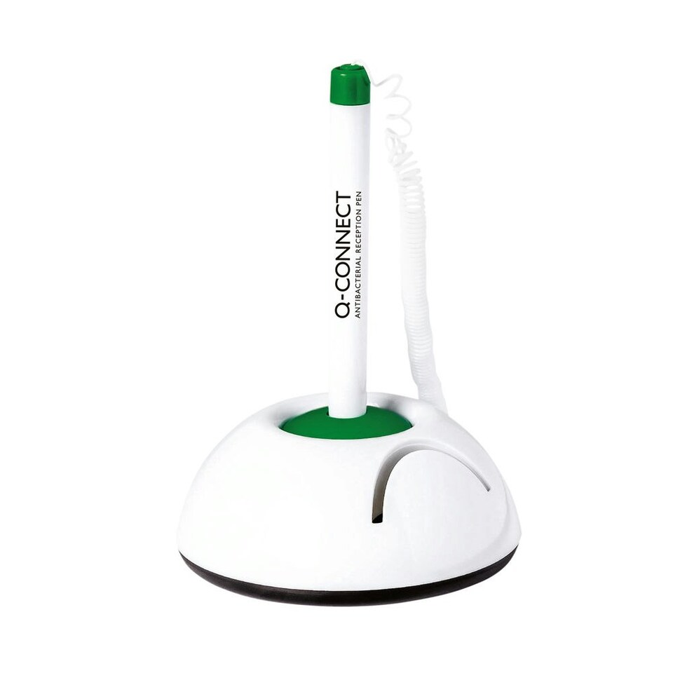 image 1 of Q-Connect Antibacterial Reception Pen With Paper Holder