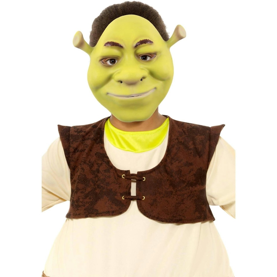 Shrek Childrens/Kids EVA Mask - Green - One Size One Size
