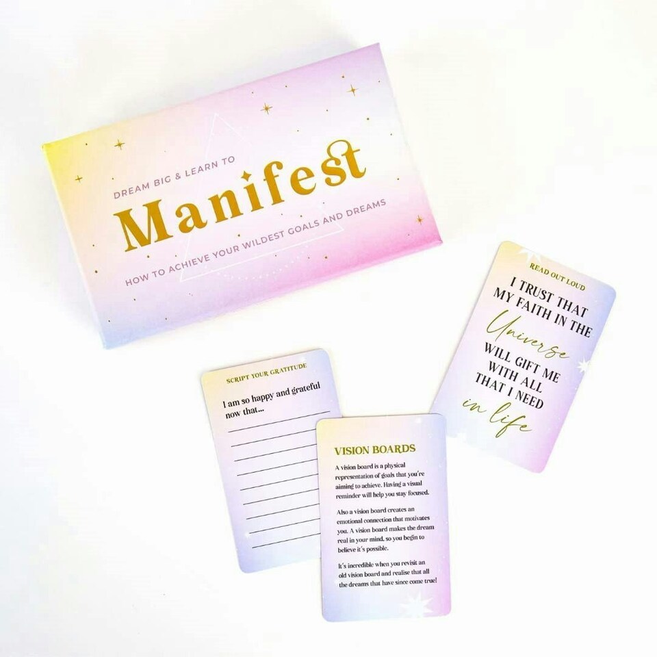 image 1 of Gift Republic 100 Cards Manifest Lifestyle