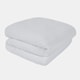 image 1 of OHS Luxury Waffle Honeycomb Mink Warm Blanket, 200x240cm - White