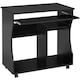 image 1 of Yaheetech Space-saving Computer Desk Wheels | Black