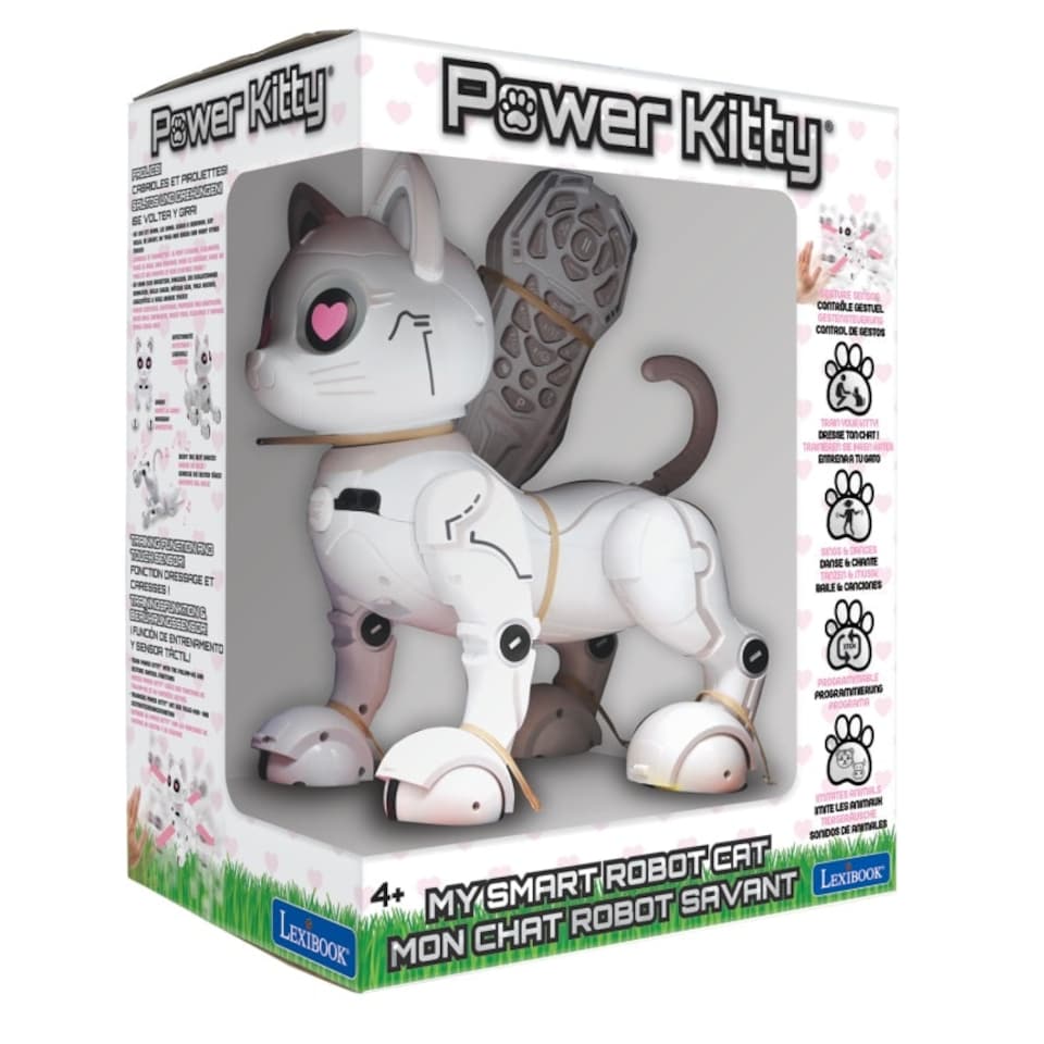 image 1 of Lexibook KITTY01 Power Kitty Programmable Smart Robot Kitten