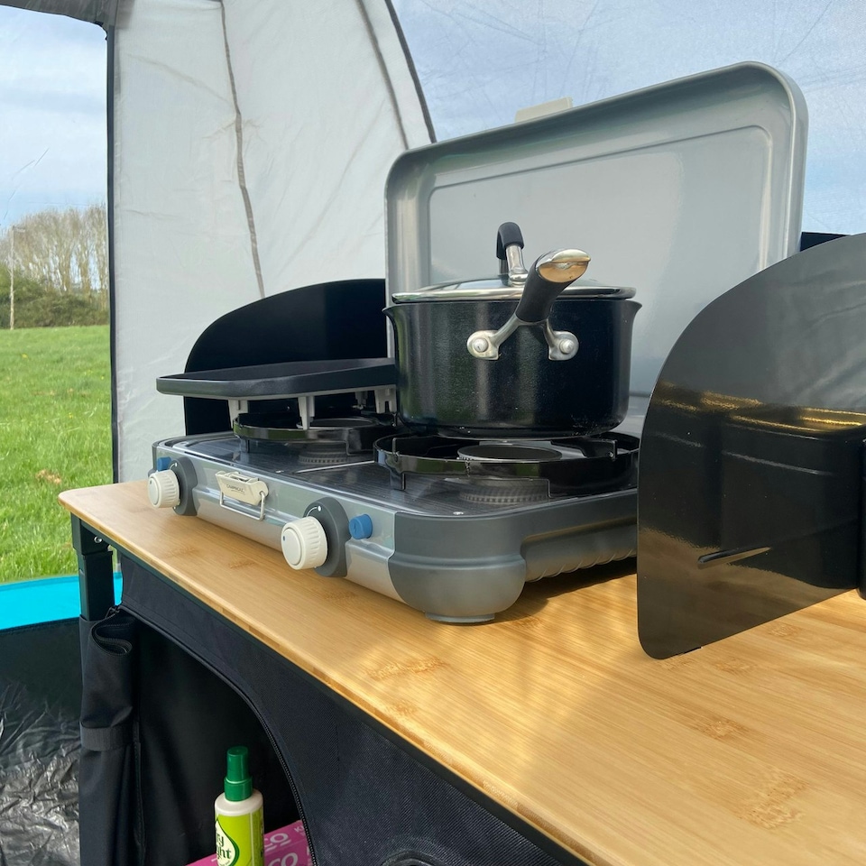 image 1 of Deluxe Camp Kitchen With Double Cupboard