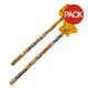 image 1 of Super Mario Pencil With Eraser Set (Pack of 2) - Multicoloured - One Size