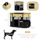 image 2 of PawHut Portable Dog Pen for Puppies, Rabbits, Kittens, Guinea Pigs - Yellow