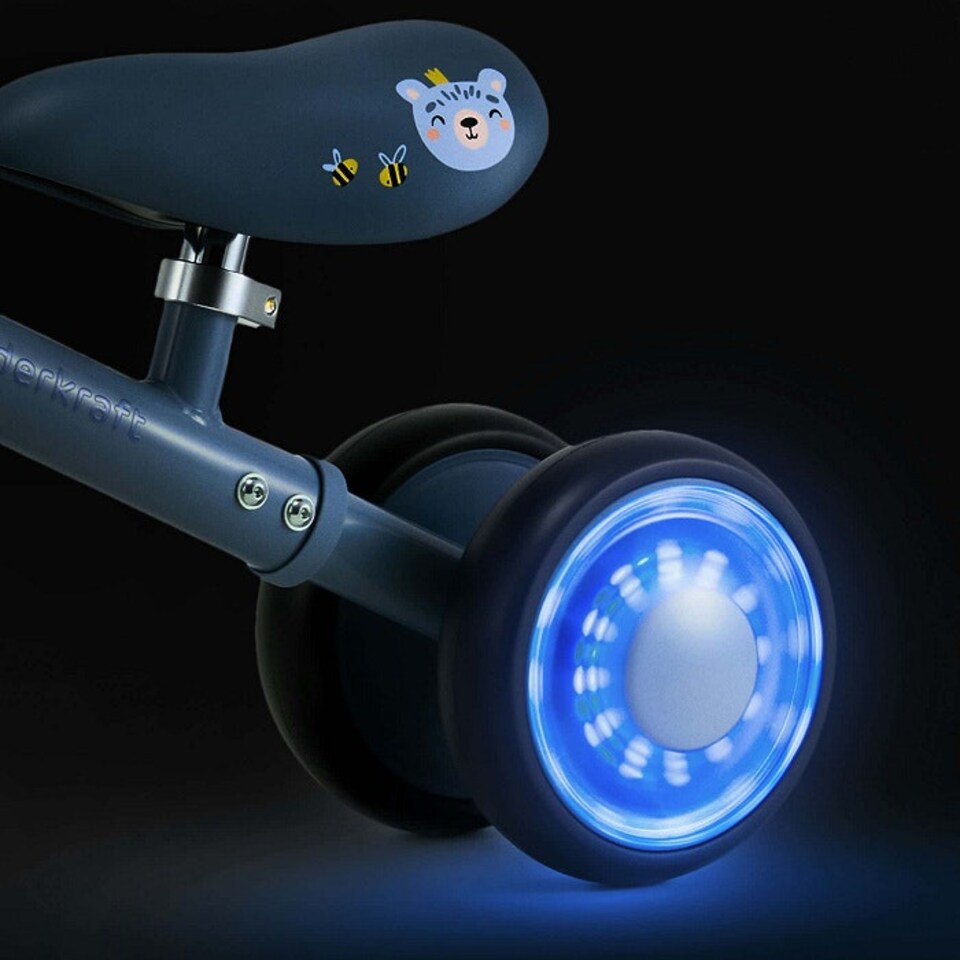 image 1 of Kinderkraft Balance Bike Cutie Flash Blue