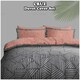 image 5 of VELVETIO Cruz Complete Duvet Cover Set with Fitted Sheet Printed Bedding Quilt Grey | Single