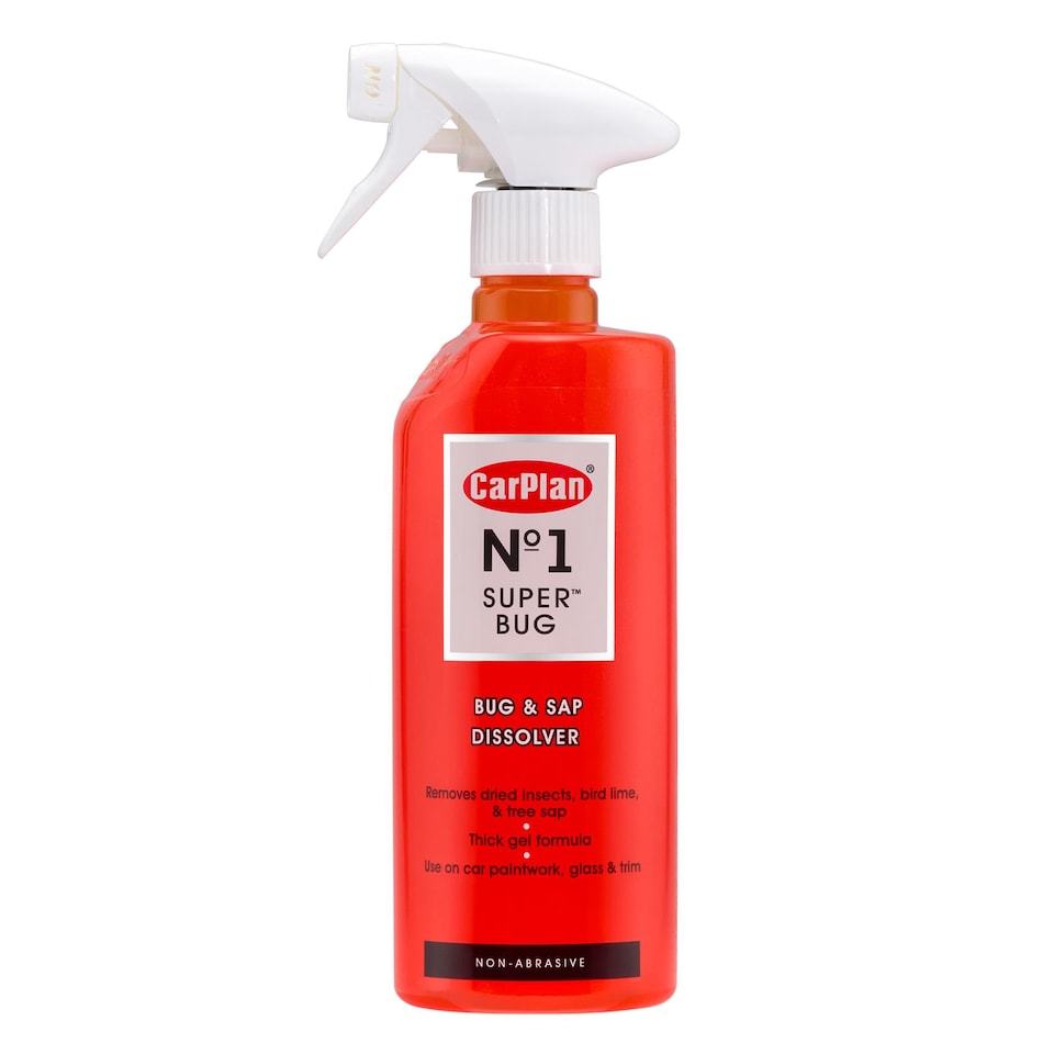 image 1 of Bug Sap and Insect Remover CarPlan No.1 Super Bug Spray with Trigger 600ml