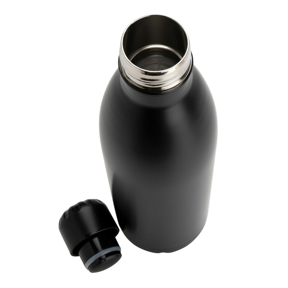 image 1 of XD Collection Stainless Steel 750ml Water Bottle - Black - One Size Black | One Size