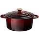 image 8 of ProChef 26cm Cast Iron Casserole Dish with Lid Oven-Safe Induction-Ready