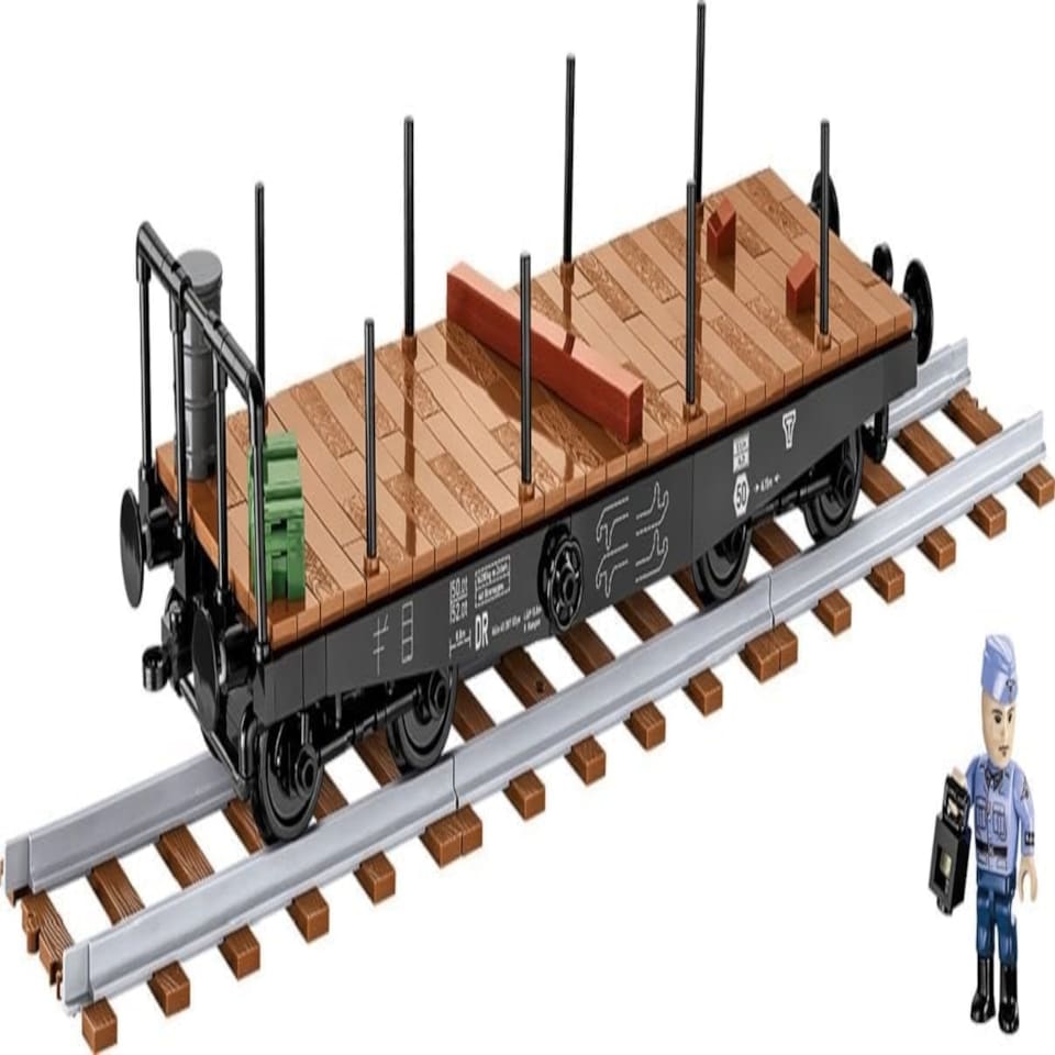 image 1 of COBI - WWII Schwerer Plattformwagen Type SSYS