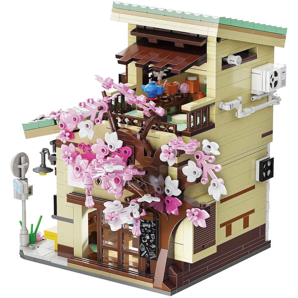 image 1 of CaDa Kitty`s Grocery Store 921 Piece Construction Set