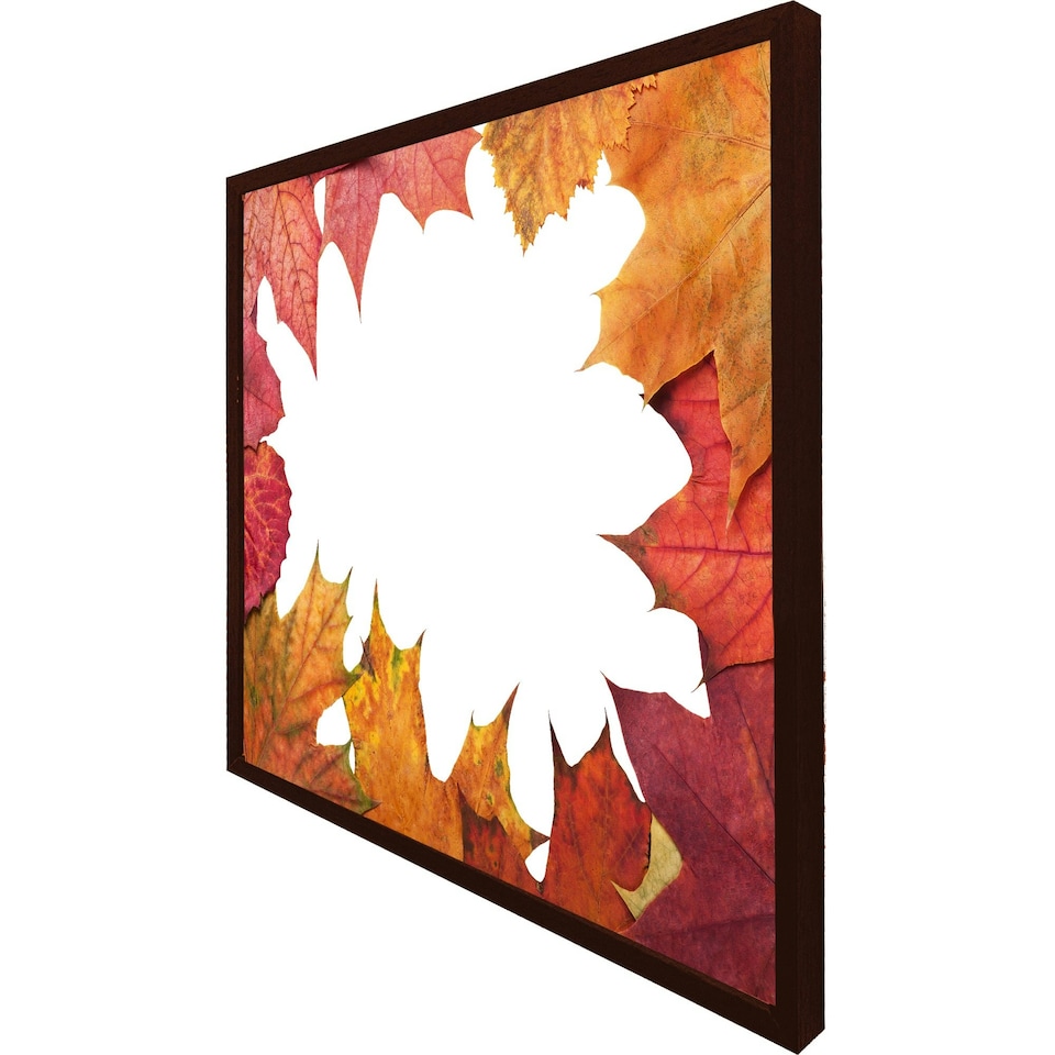 image 1 of Red autumn border (Picture Frame) Brown | XL