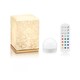 image 1 of Omniance Delphine Rechargeable Wireless Table Lamp with Remote | Cream