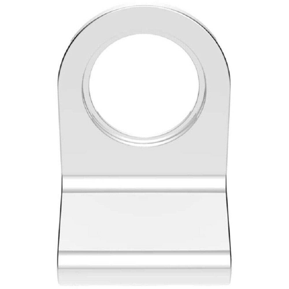 Loops Cylinder Latch Pull Night Latch Door Handle 72 x 48mm Polished Chrome