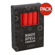 Something Different Magic Spell Candles (Pack Of 12) - Red - One Size