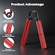 image 6 of Centra Hand Grip Strengthener Metal Non-Slip Gym Trainer Set